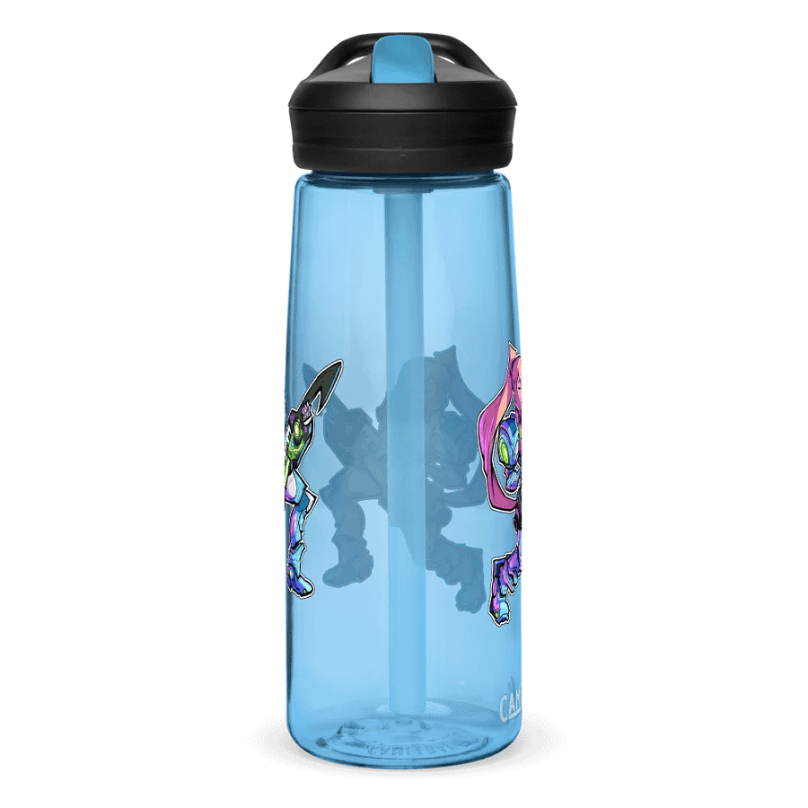 She Plays The Keytar Water Bottle product image (5)