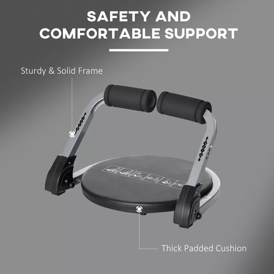 New ProductFoldable Ab Machine, Abs Trainer, Whole Body Exercise Equipment for Home Gym product image (1)