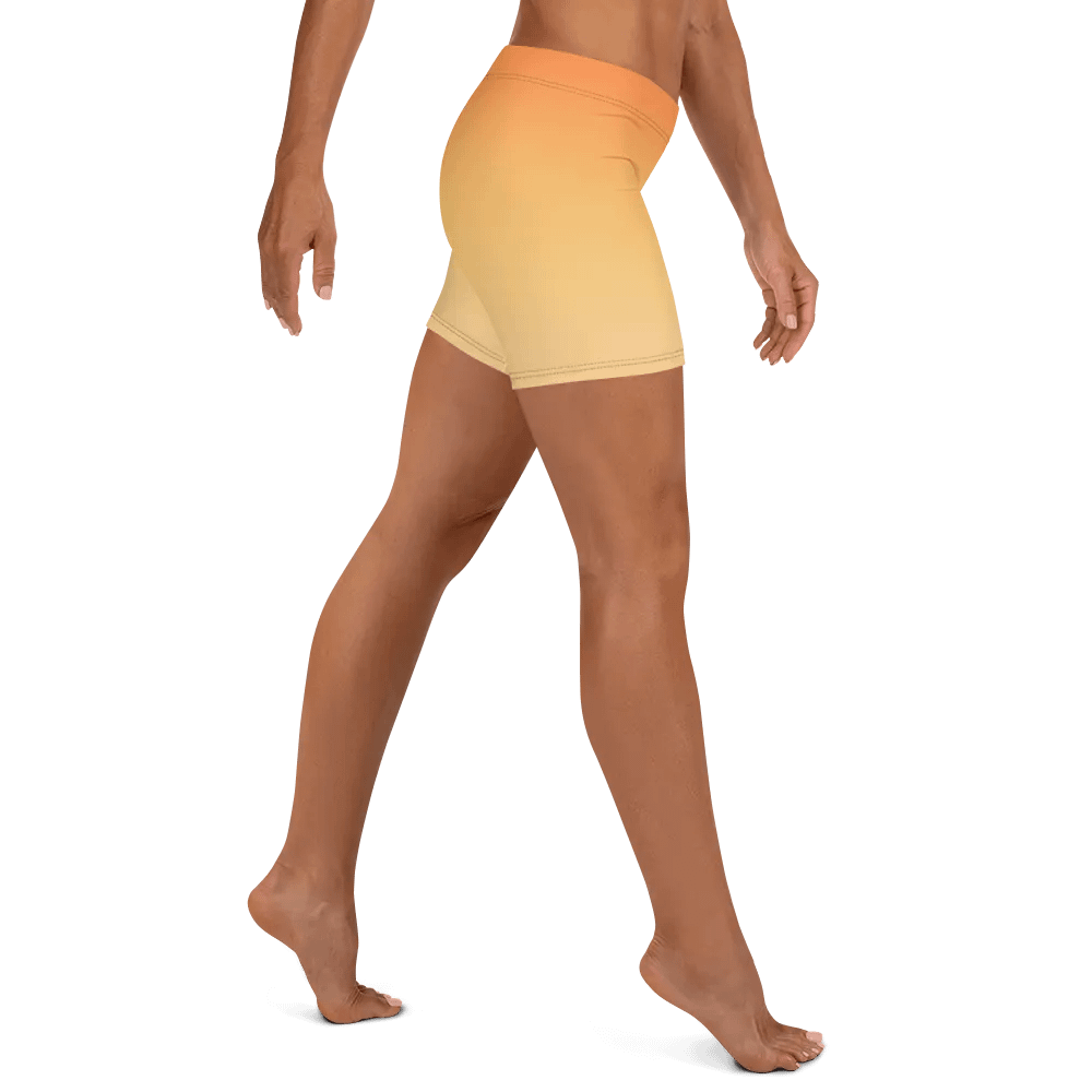 Radient Sunset All-Over Print Shorts product image (5)