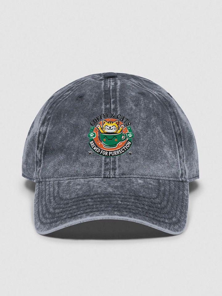 Coffee Cats Purrection Dad Hat product image (1)