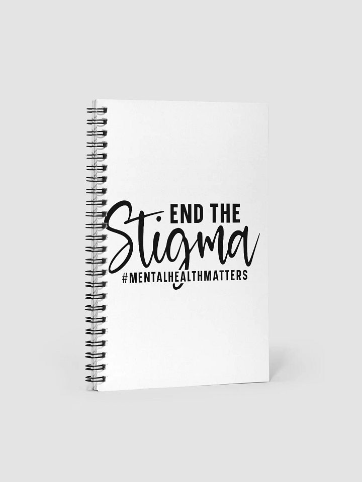 'End the Stigma' Spiral Notebook product image (1)