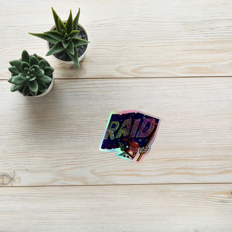Raid! - Sticker Olografico product image (10)