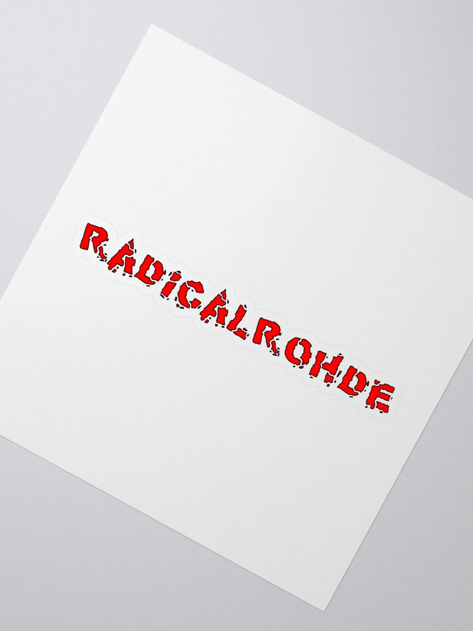 RadRohde Name Sticker product image (6)