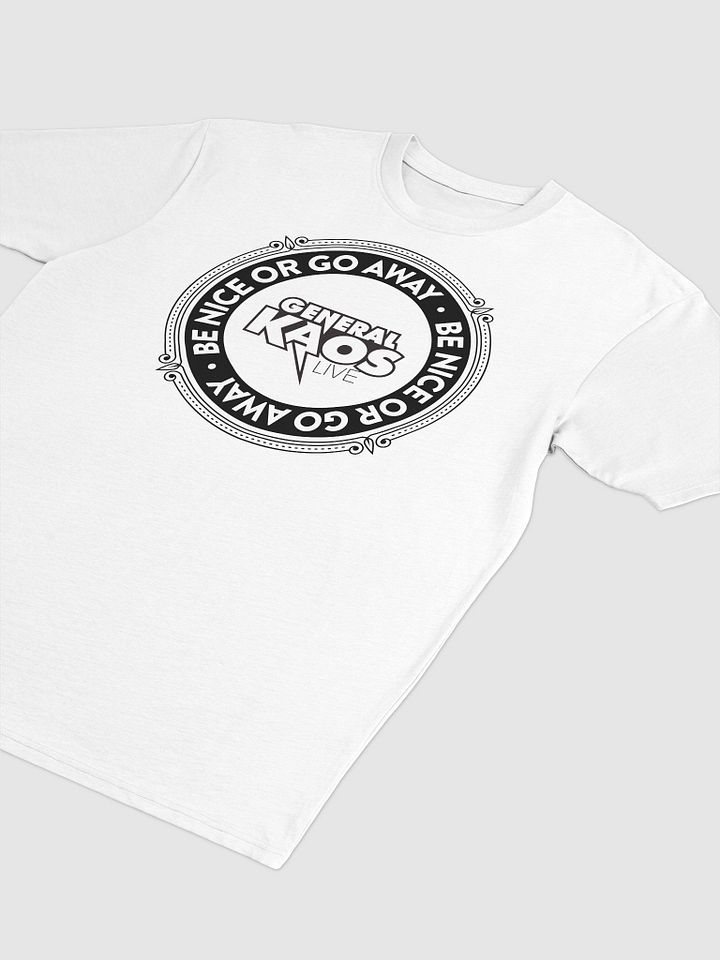 BE NICE (Dark Logo / Light Tee) product image (2)