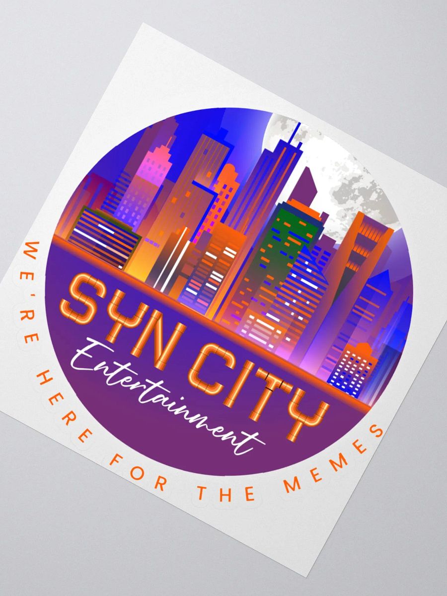SCE web Logo Kiss Cut Stickers product image (2)