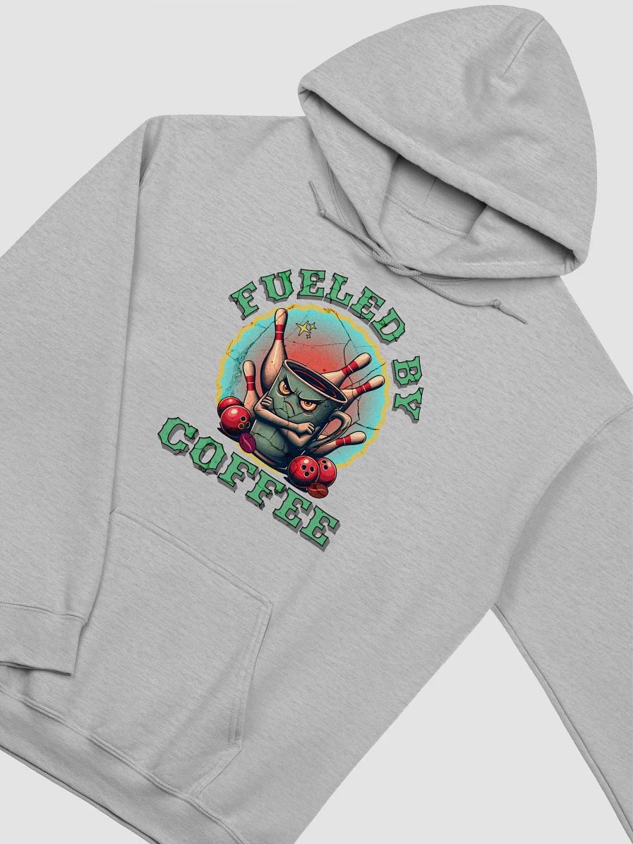 Fueled By Coffee Bowling Fierce Mug Classic Hoodie product image (22)