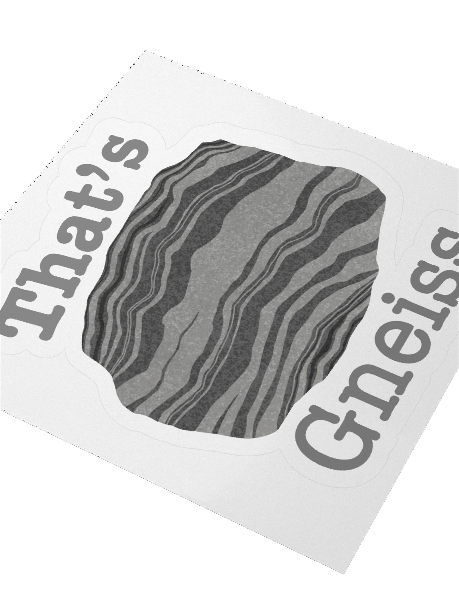 That's Gneiss Kiss Cut Sticker product image (3)