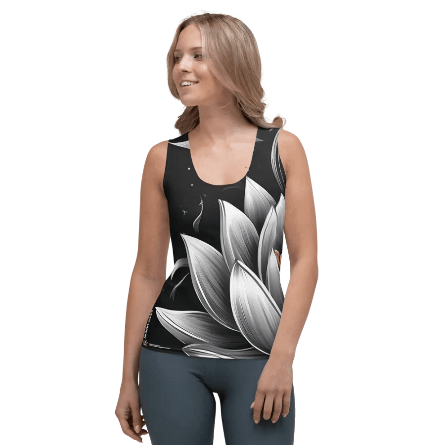 Ethereal Lotus Blossom -Tank Top product image (3)