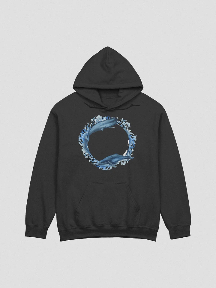 Hoodie - Whales and Quote product image (7)