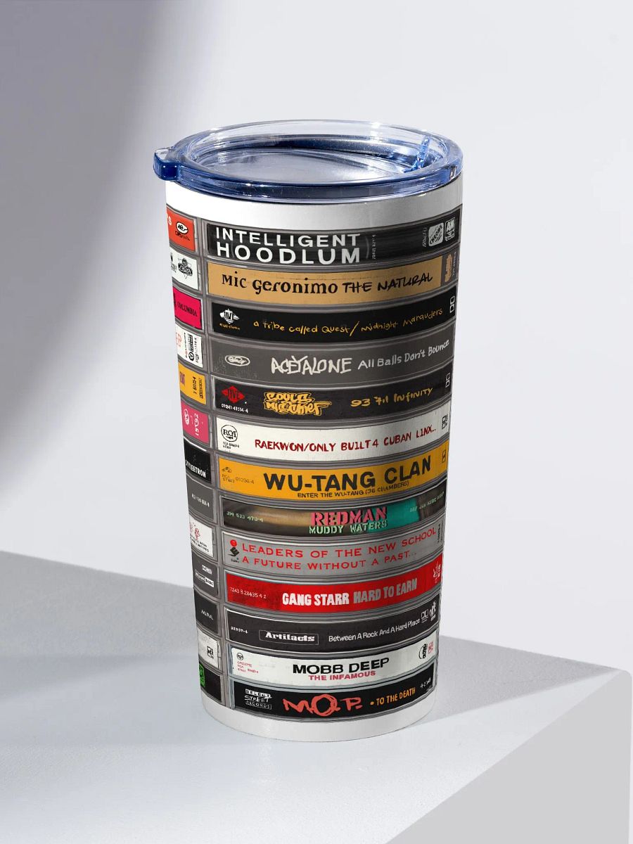 90's Hip-Hop Album Tape Art 20oz Tumbler product image (2)