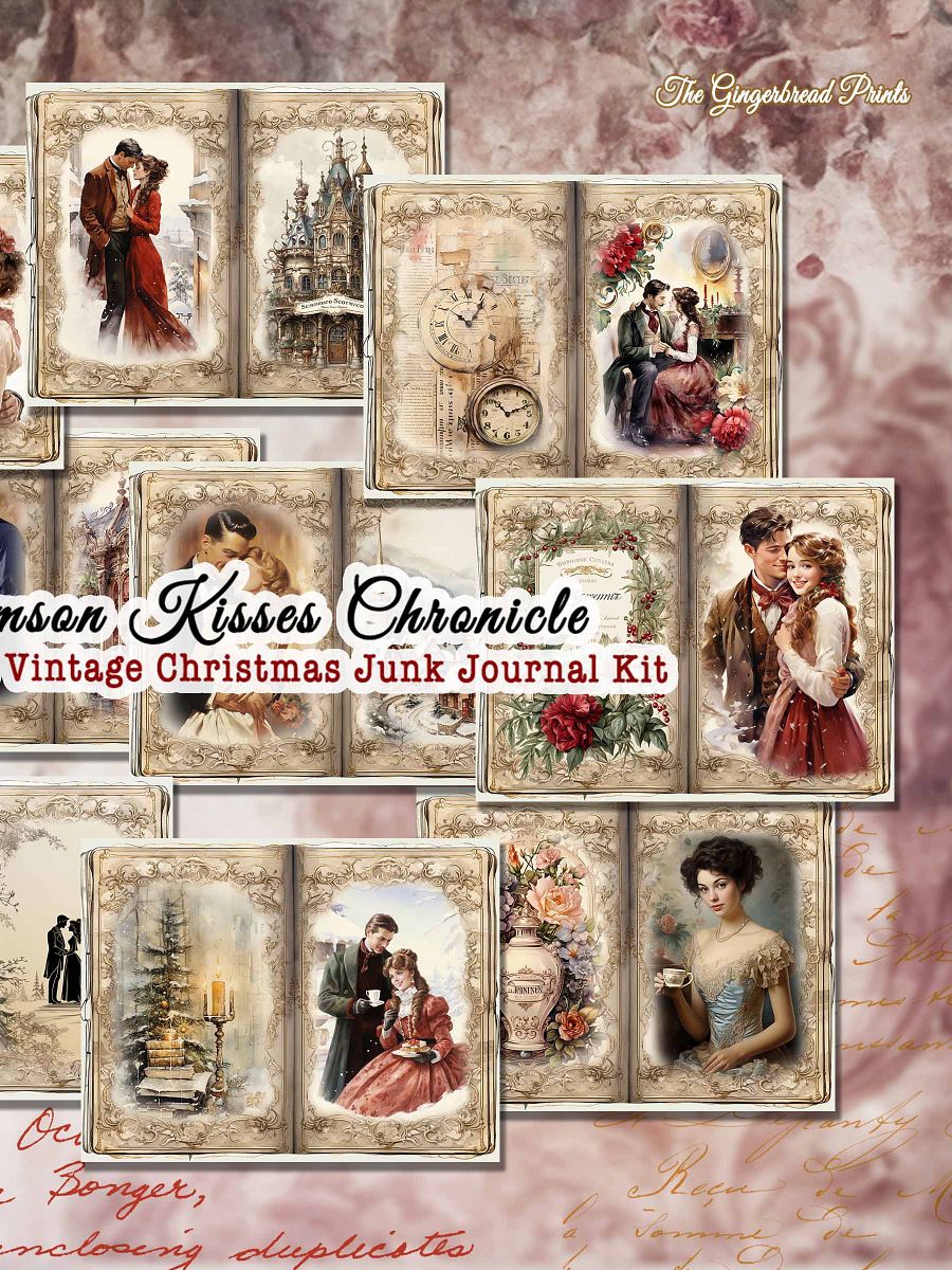 Crimson Kisses Chronicle Christmas Journal Digital Download only product image (6)