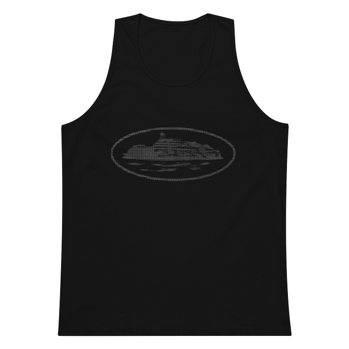Corteiz Tank Top Guerillaz* Women Triple Black product image (1)