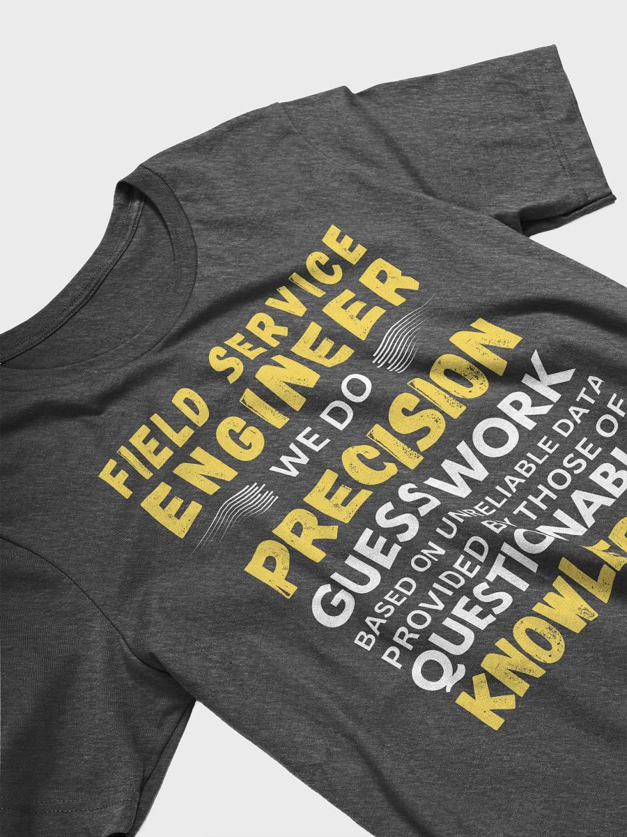 Field Service Engineer - Unisex T-shirt Bella Canvas 3001 product image (9)