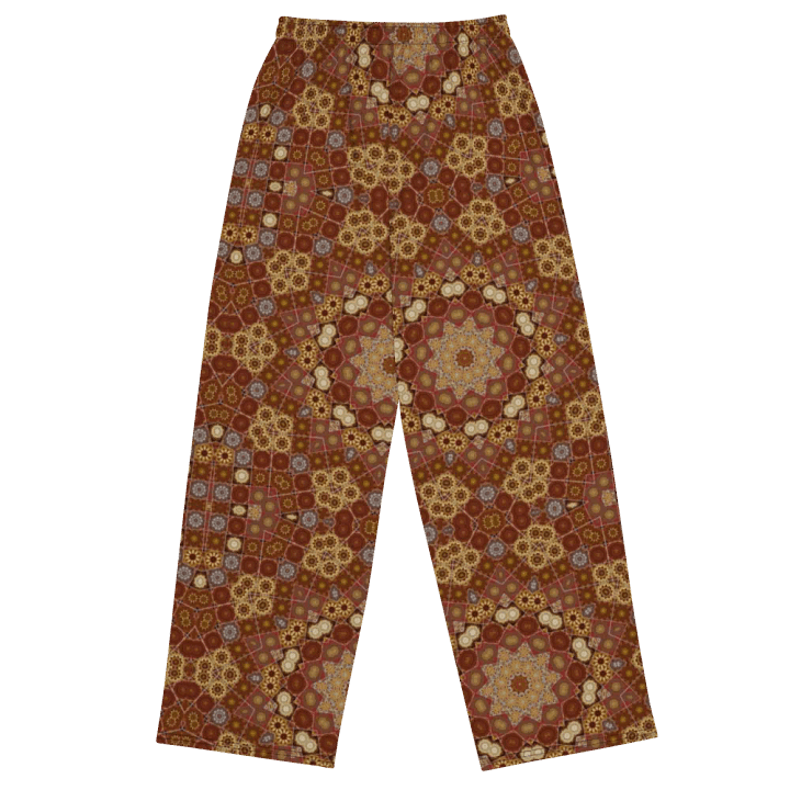 Star Geometry Kaleidoscope Wideleg Pants product image (1)