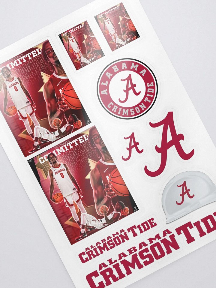 Kris Parker Committed Sticker Sheet product image (2)