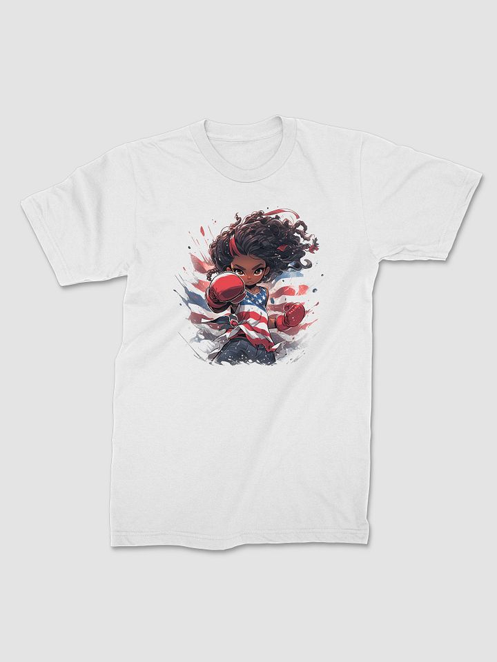 Afro Boxing Girl Tee product image (1)