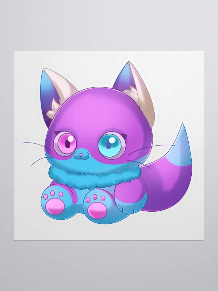 Arya da Fox Plush Sticker product image (1)