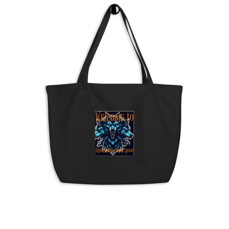 AlphaWolfKingdom Three-Headed Wolf Tote product image (4)