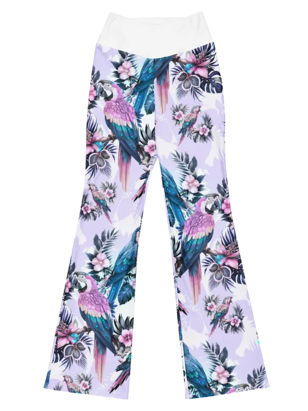 Elysian Birds-Flare Leggings product image (2)