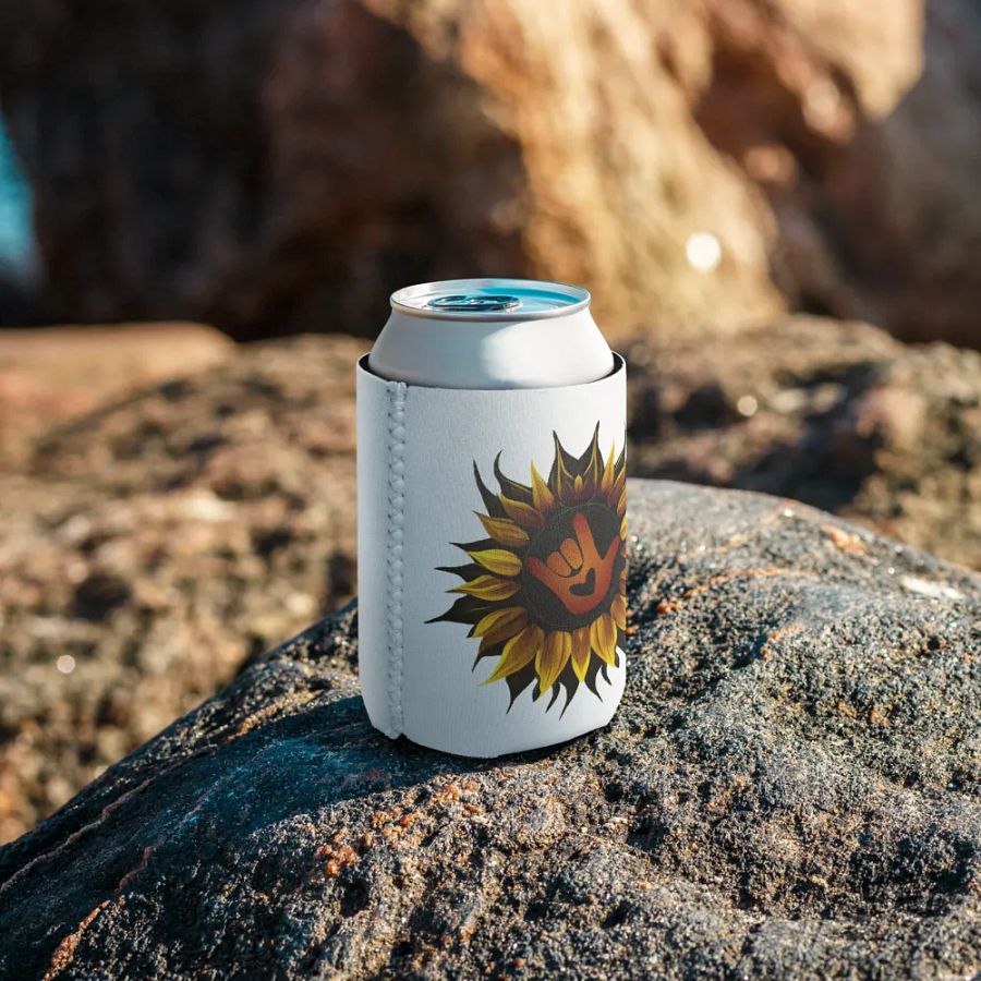 ASL Love Sunflower Can Cooler product image (9)