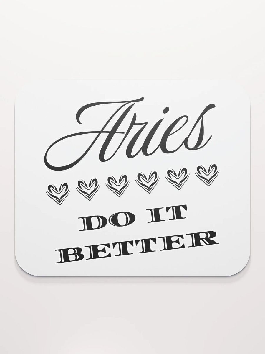 Aries Do It Better Mouse Pad product image (1)