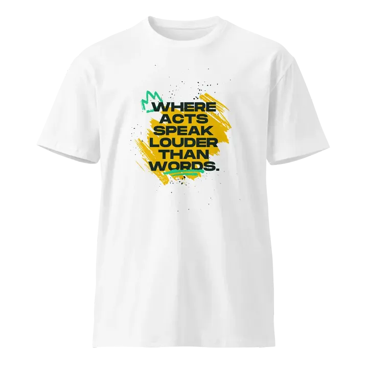 WHERE ACTS SPEAK LOUDER THAN WORDS product image (1)
