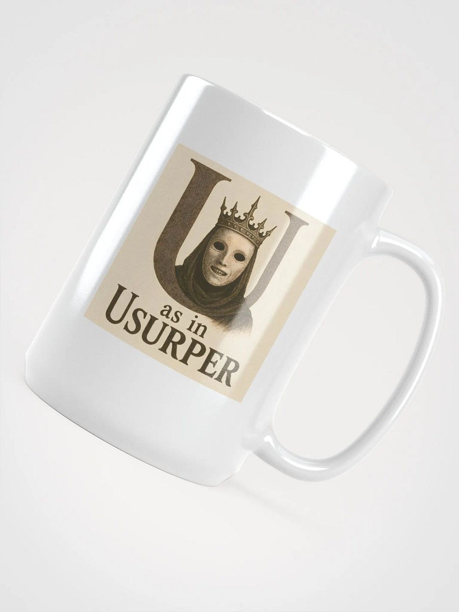 U as in usurper mug product image (4)