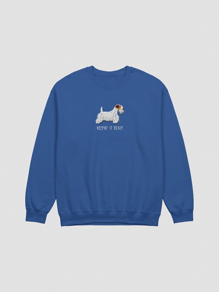 Keepin' It Sealy Sweatshirt (Embroidered) of a Sealyham Terrier(Brown & White) product image (7)