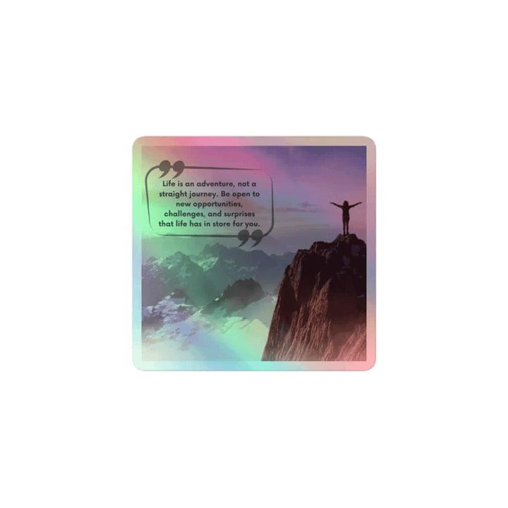 Life Adventure Holographic Sticker Set product image (1)