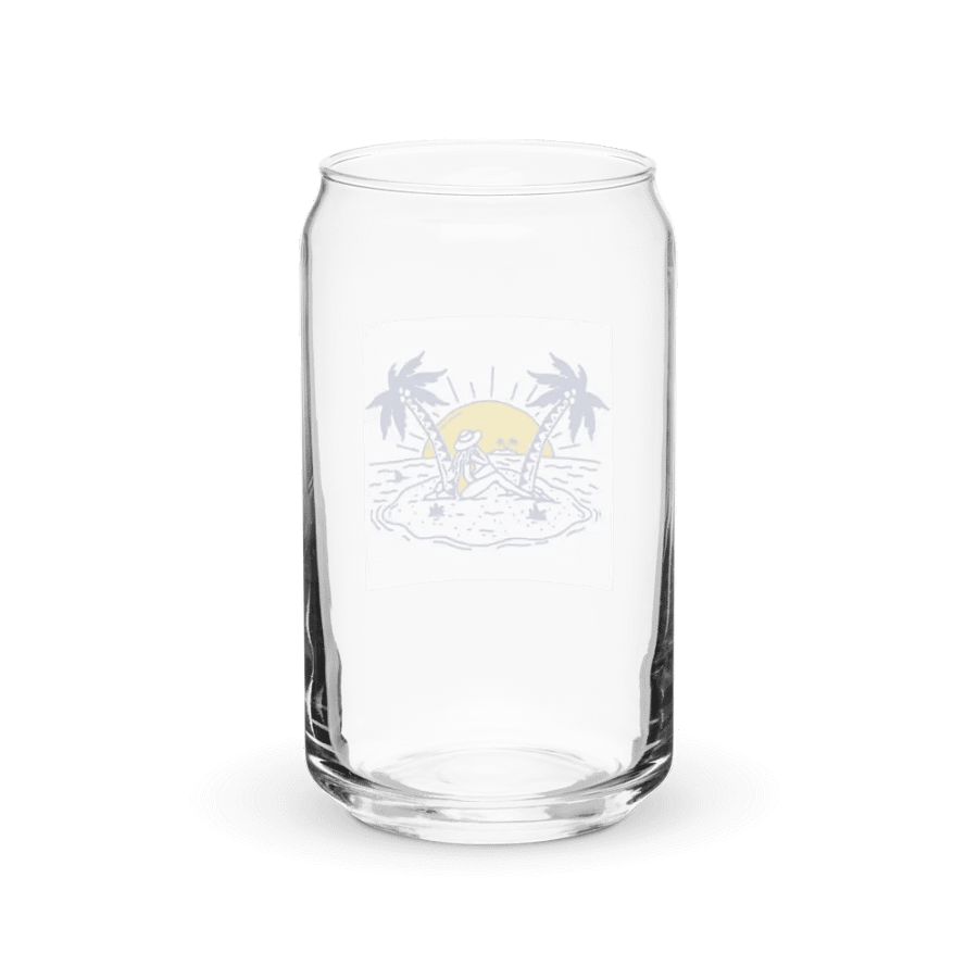 Summer Fun Can Shaped Glass product image (38)
