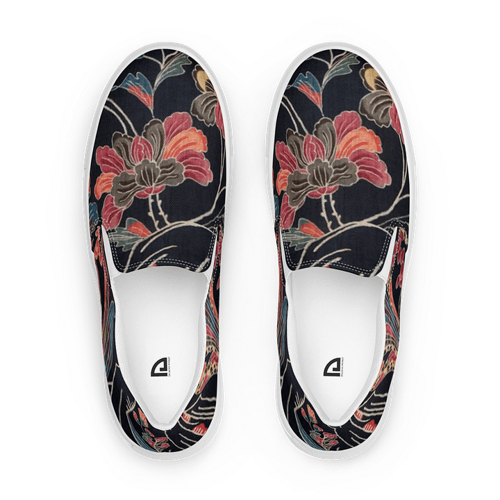 Red Flowers Canvas Shoes product image (1)