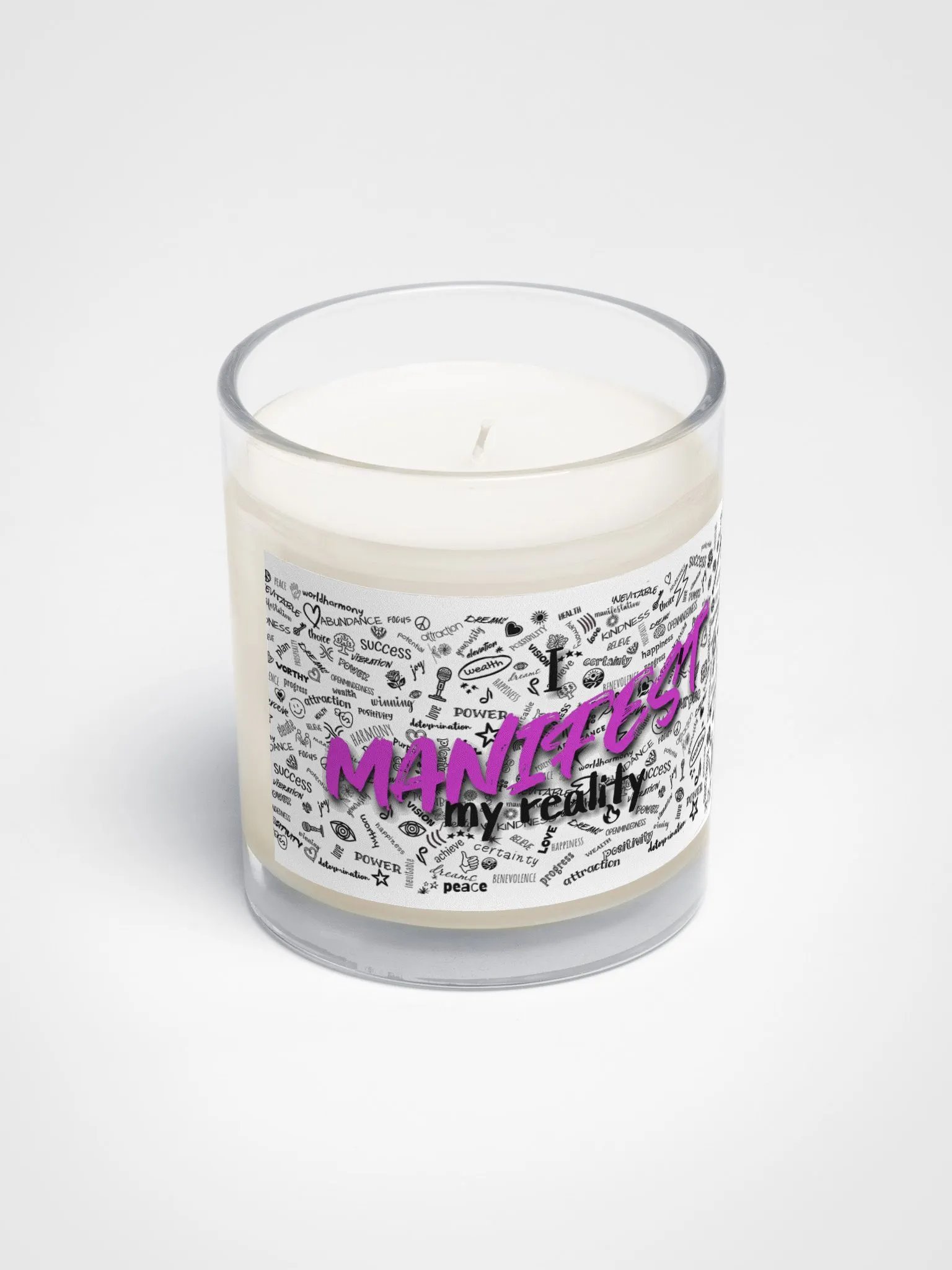 Manifestation Candle, Soy wax, Purple product image (2)