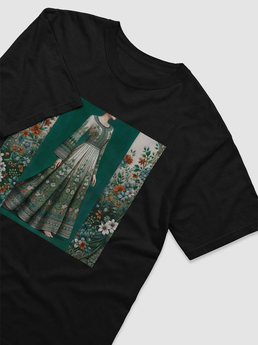 Green Dress Floral Pattern Design product image (3)