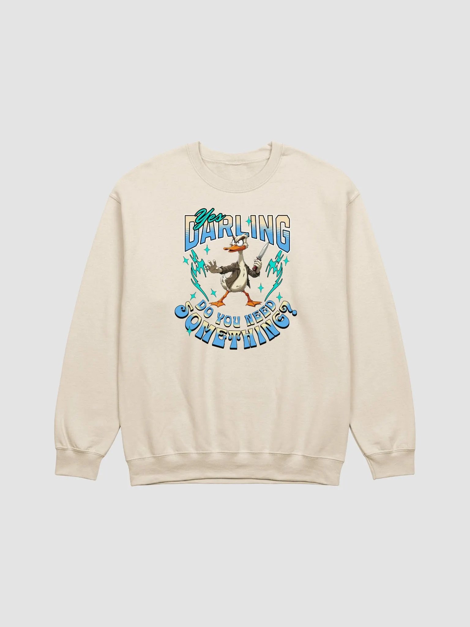 Yes Darling Do You Need Something Crisp Comfort Crewneck Sweatshirt product image (19)