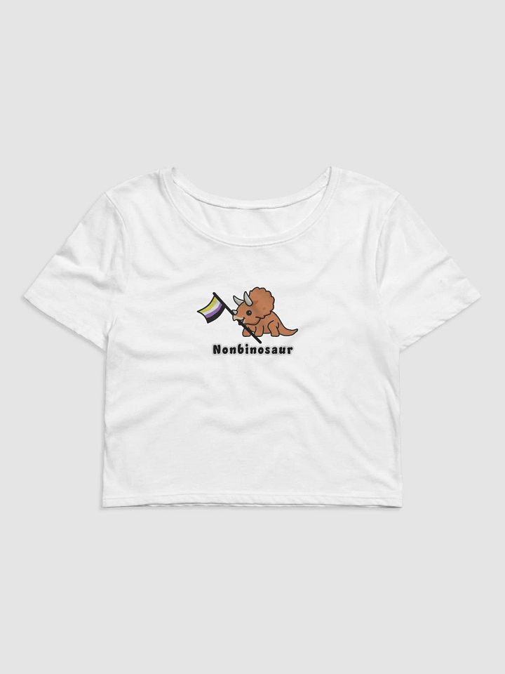 Nonbinosaur Cropped Tee product image (1)