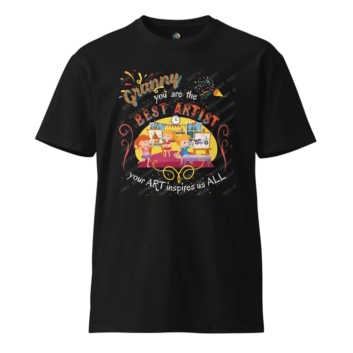 T shirt grandma depicting ‘Granny’you are the best Artist” you inspires  us all. product image (1)