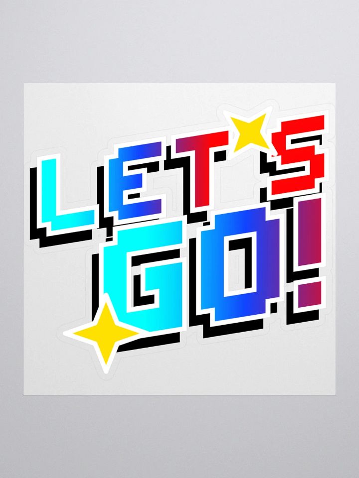 Let's Go Emote Sticker product image (1)