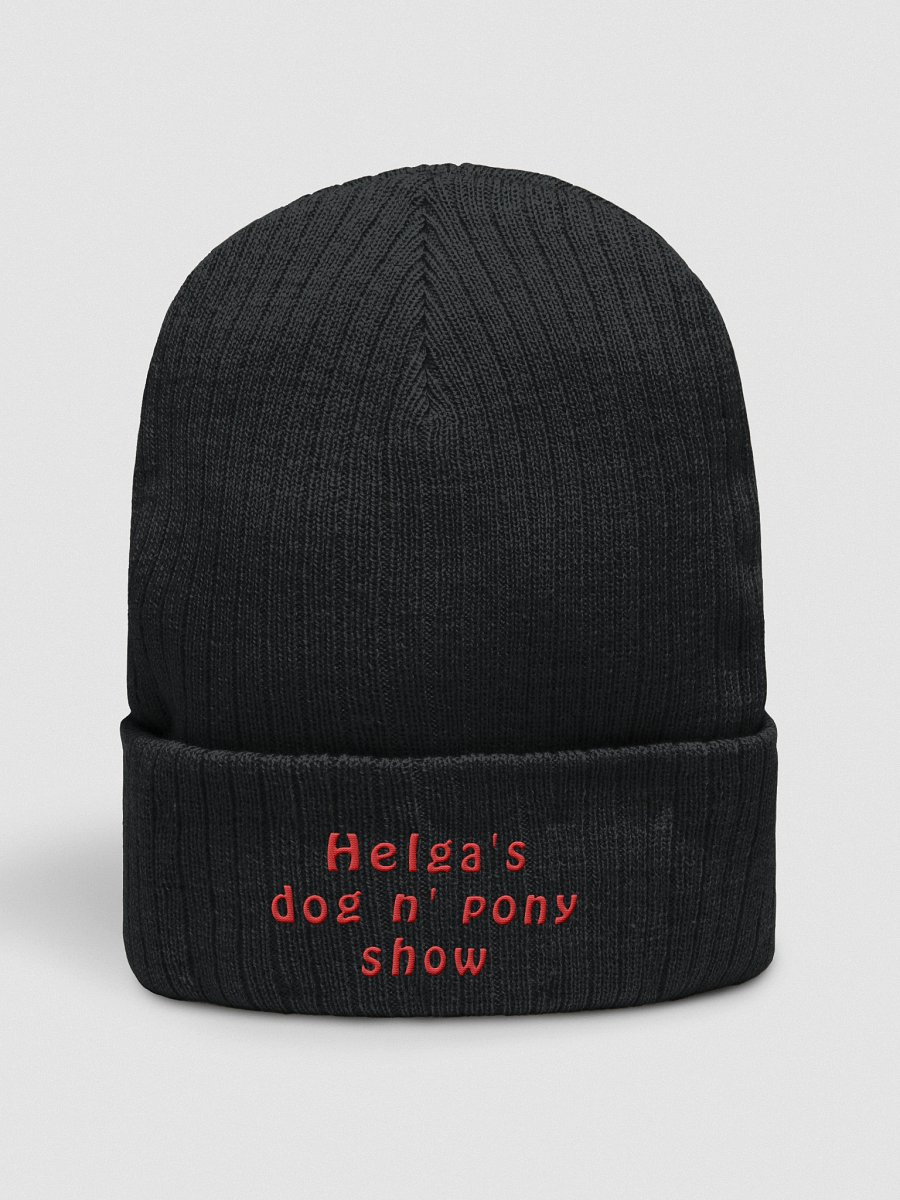 Eco-Friendly Ribbed Knit Beanie product image (1)