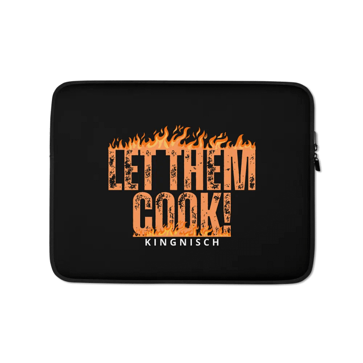 LET THEM COOK! Laptop Sleeve product image (1)