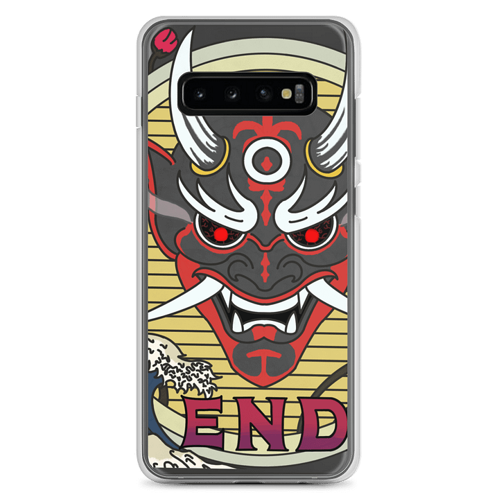 Demon Mask Zen Samsung® Clear Case product image (1)