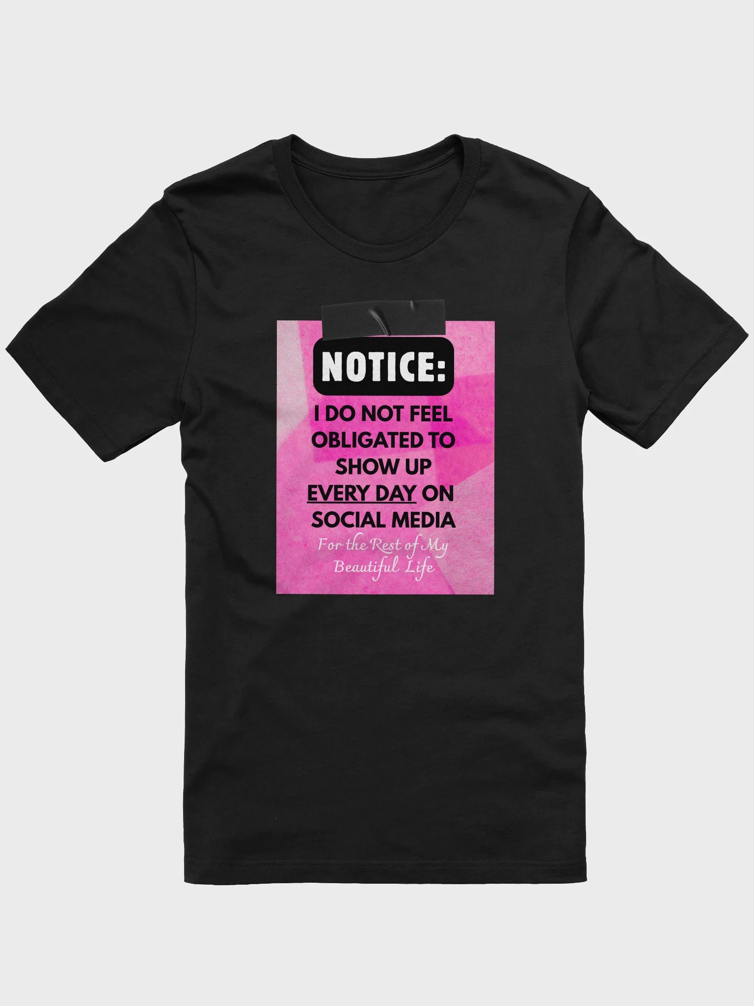 Not Seeing it For Social Media T Shirt product image (1)