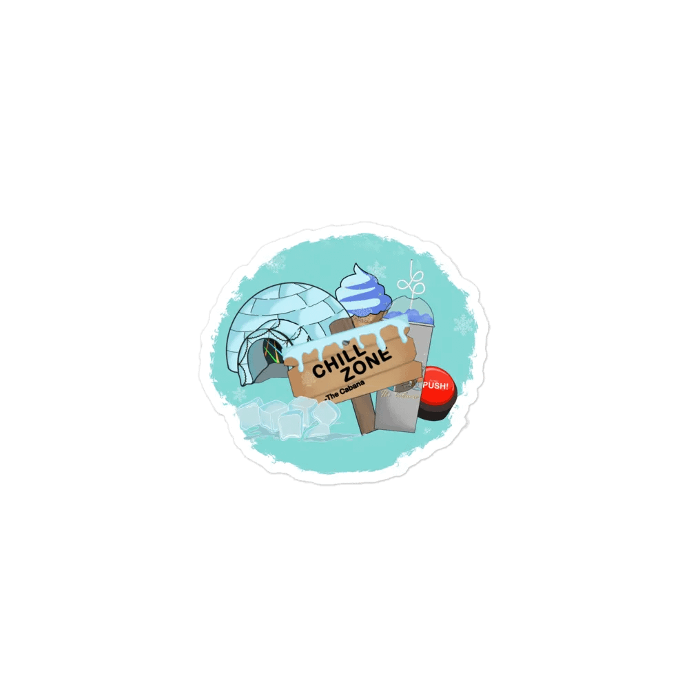 Chill Zone Magnet product image (1)