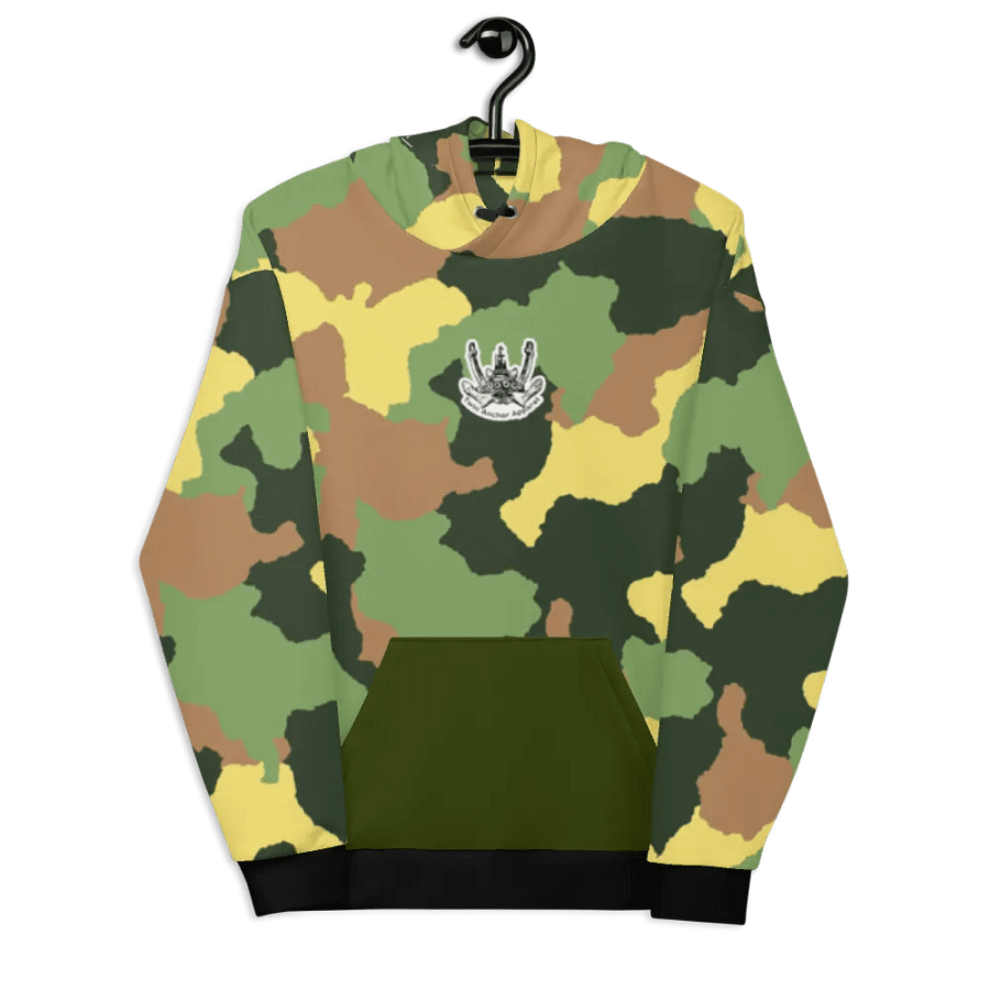 Green Camouflage Anchor Hoodie product image (9)