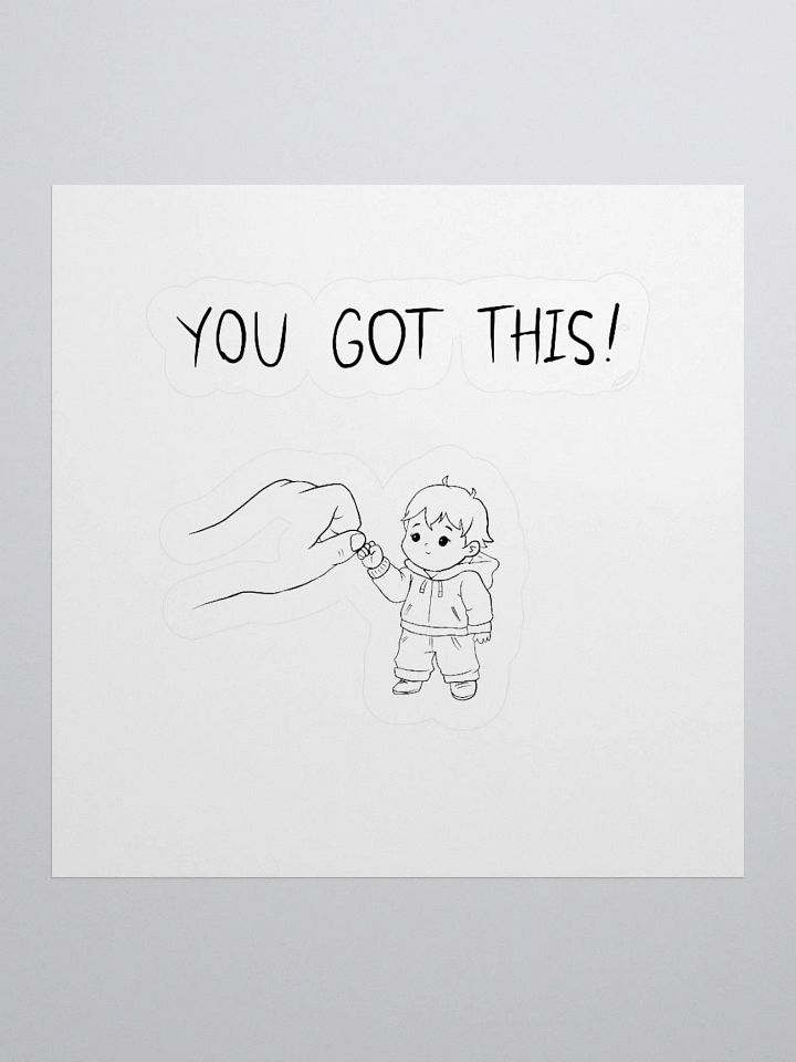 You Got This! Kiss Cut Stickers product image (1)