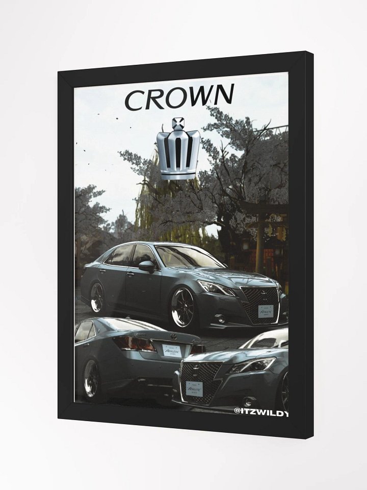 JDM Legends Toyota Crown Sedan Deluxe Poster product image (2)