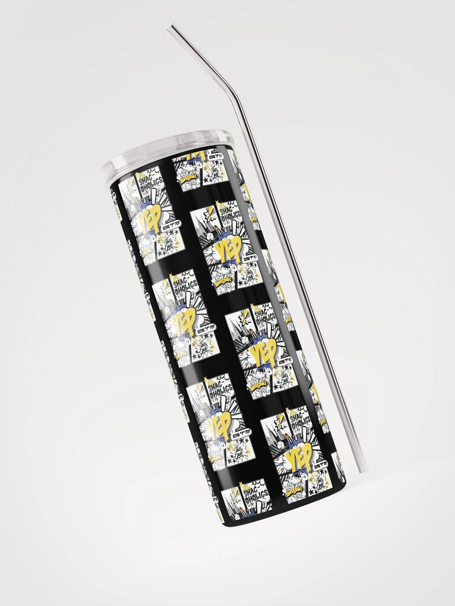 Shac-oholics Comic Blast Tumbler - Yellow 
