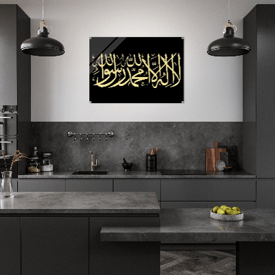 KALMA BLACK SHINY ACRYLIC PRINT product image (4)