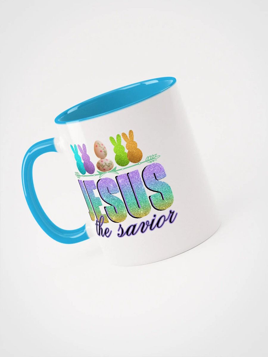 JESUS The Savior Gradient Glitters Ceramic Mug product image (3)