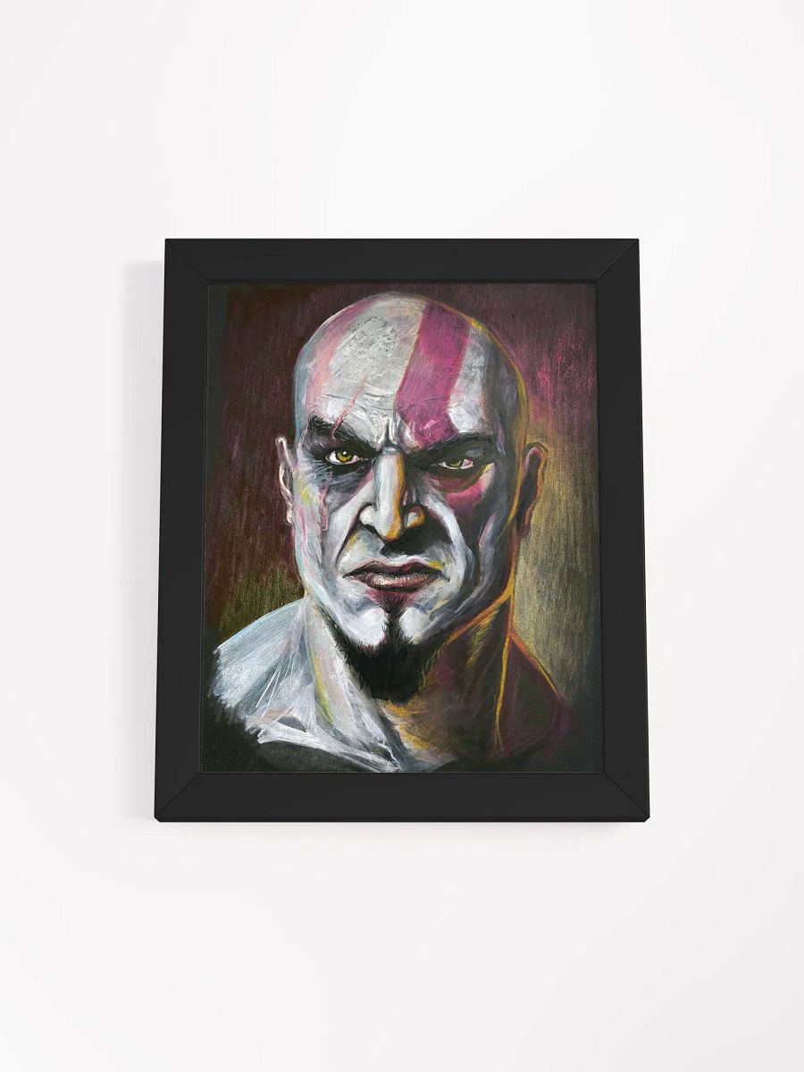 Kratos God of War Ghost of Sparta Matte Print Framed product image (1)
