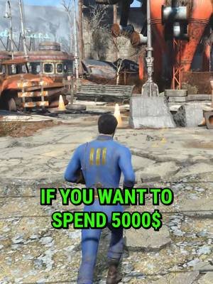 The Best Way To Waste 5000$ in Fallout 4 #fyp #reels #fallout4